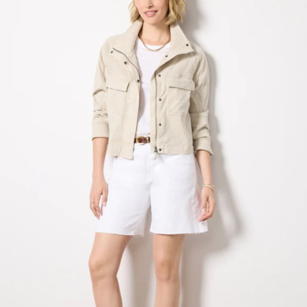 Evereve  Camp Jacket Tan M